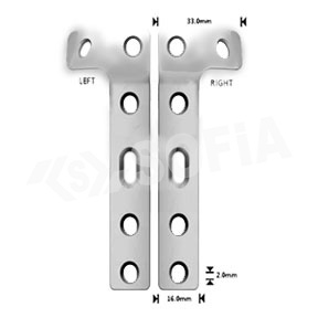 L BUTTRESS PLATE 4.5MM Manufacturers in Delhi